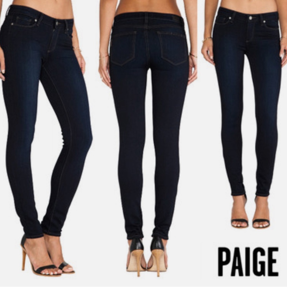 Paige Skyline Skinny Jeans in Mona